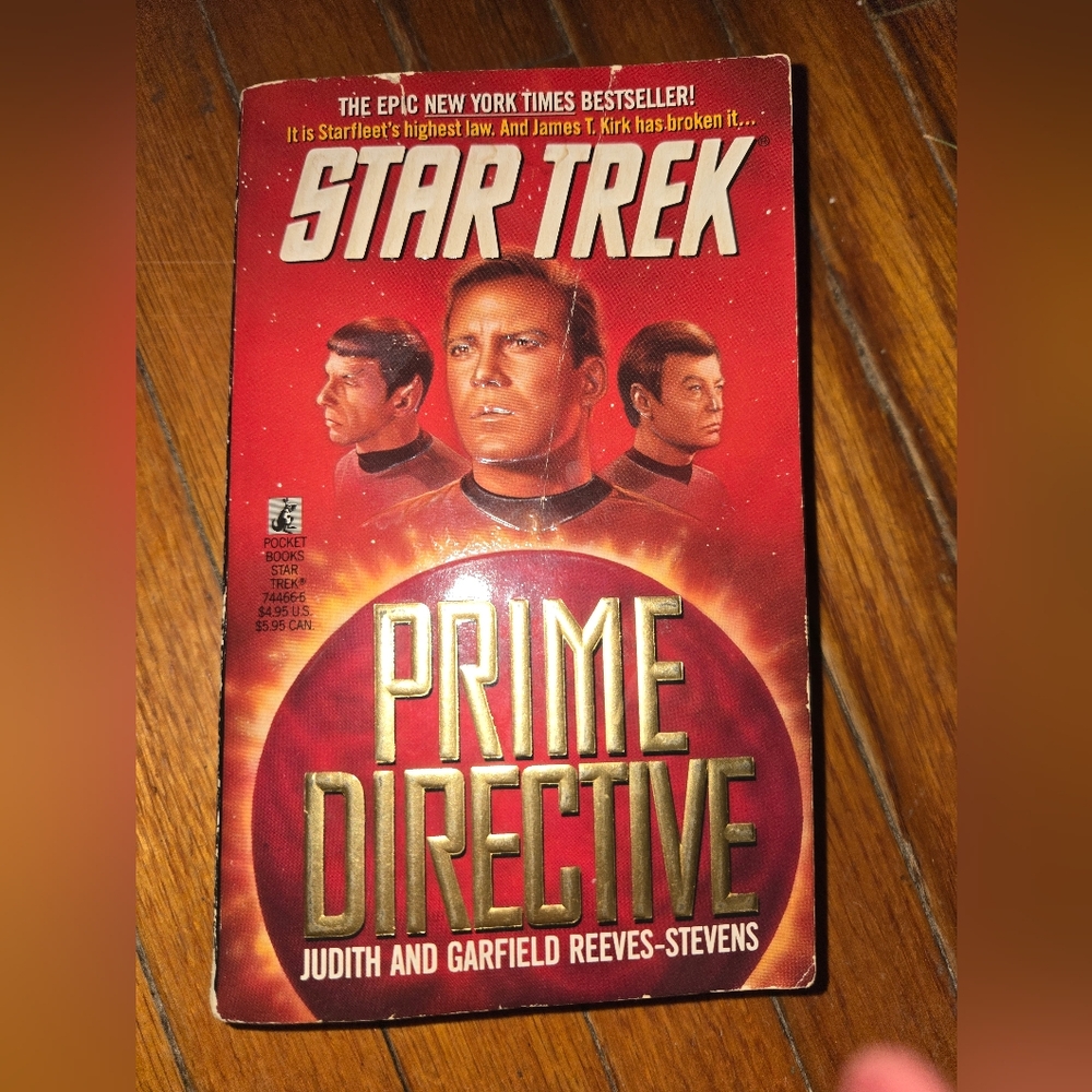 Star Trek Book Prime Detective Judith & Garfield Reeves-Stevens